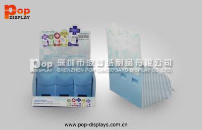 China Customized Logo Cardboard Greeting Card Display Stand Table Top Style for sale