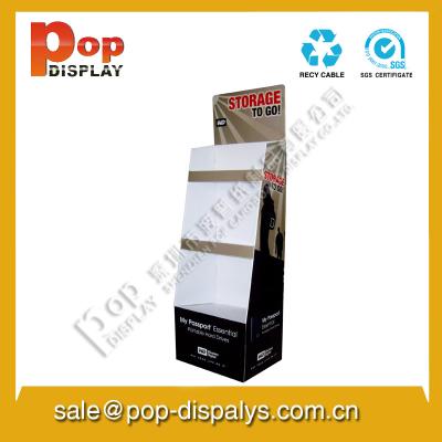 China Custom Eco-friendly Corrugated Necklace Display Stands With ISO / CE for sale