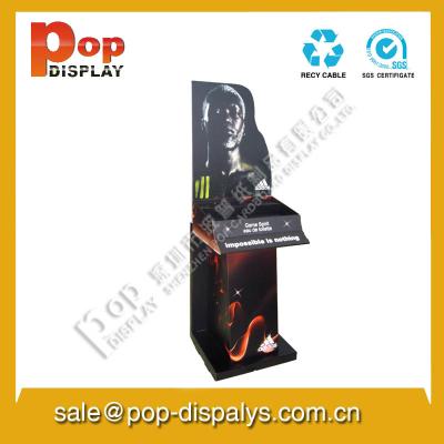 China Cardboard Floor Display Stands For Promotion for sale