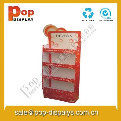 China Makeup Cardboard Pop Display Stands for sale