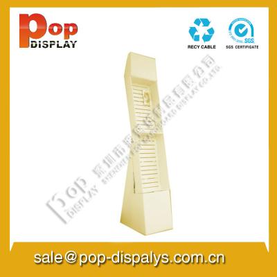 China Foldable Cardboard Hook Display Stands For Jewelery Exhibition for sale