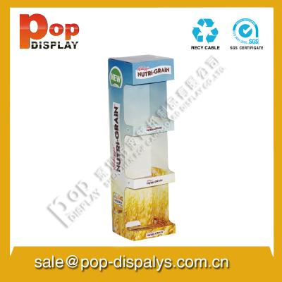 China Durable Corrugated Hook Display Stands ，Cardboard Display Units for sale