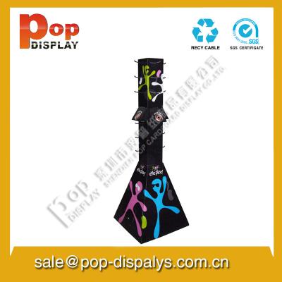 China Accessories Fashion Cardboard Display Stands For Store Promotion for sale