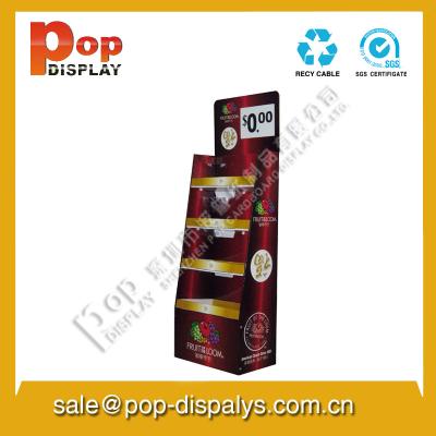 China Cardboard Grocery Store Displays With Offset Printing / Oil Printing for sale