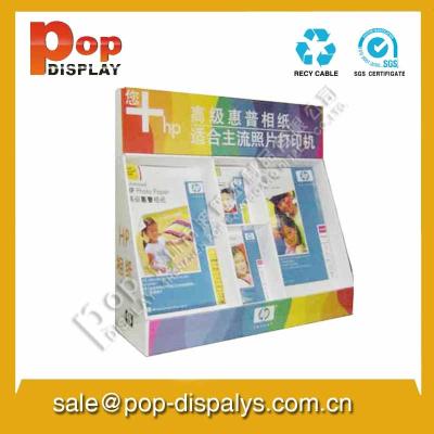 China Custom Corrugated Cardboard Magazine Display Stands For Bookshop for sale