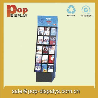 China Lightweight / Foldable Magazine Display Stands Oil Printing for sale