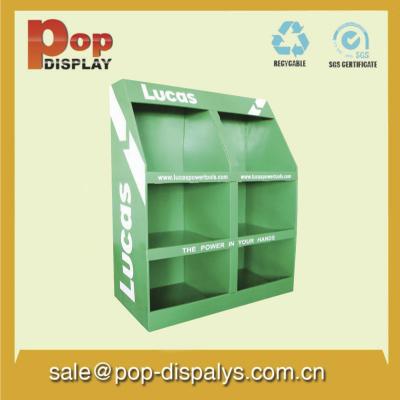 China Custom Corrugated Cardboard Magazine Display Rack For Promotion for sale