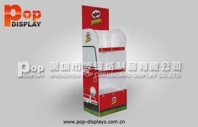 Chine Affichage en plastique ondulé durable portatif pour la promotion de supermarché de pommes chips à vendre