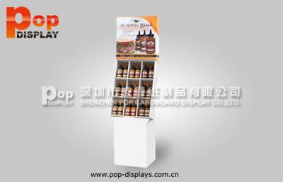 China Economic Multifunctional  Corrugated Book Display Racks With POS Material For Grocery for sale