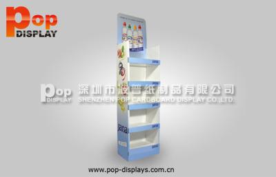 China Energy Mineral Water Beverage Display Racks Modern , Customized Size for sale