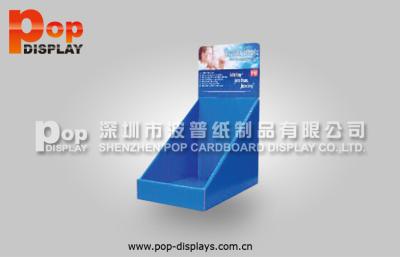 China Lightweight Portable Cardboard Magazine Display For Leaflet / Flyer Storage for sale