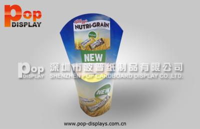 China 350G Art Paper Cardboard Dump Bin Display , Carton Case for Supermarket for sale