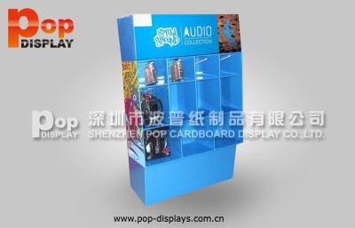 China Recyclable Hook Display Stands With Compartments , Pocket display With Peg for sale