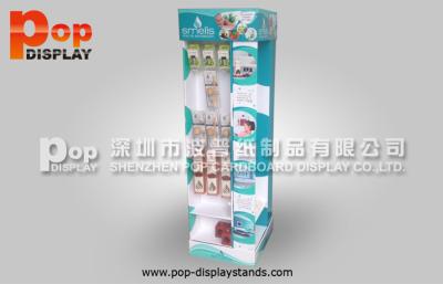 China Custom Hook Display Stands / POS Cardboard Display For Aroma Products for sale