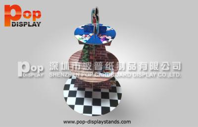 China Toy Retail Cupcake Display Stands , Recyclable Poitn Of Purchase Display for sale