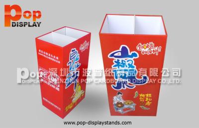 China Fashionable Cardboard Dump Bin Display Lightweight in supermarkets for sale