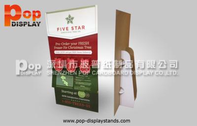 Chine La publicité de rectangle d'arbre de Chirstmas/voyageur debout d'affiche avec des supports de brochure à vendre