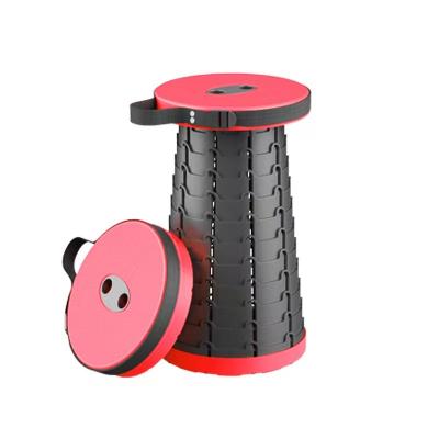 China Best Selling Goods Foldable Using Portable Plastic Adjustable Folding Telescopic Stool for sale