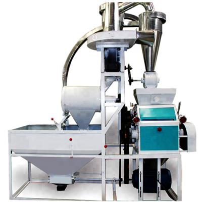 China Food Grinding Flour Mill Machine Factory Sale 10 Tons Per Day Machine For White Maize Corn Flour Flour Mill Machine for sale