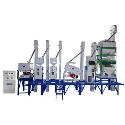 China White rice processing complete set 30-40TPD small rice milling equipment rice mill machine for sale for sale