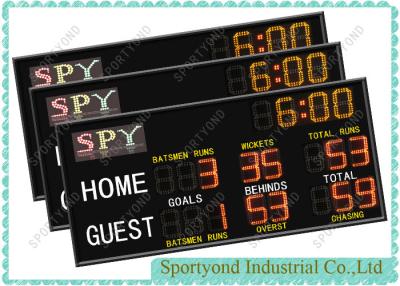 China Led Electronic Scoreboard For Australian Football And Cricket Team Sport Game for sale