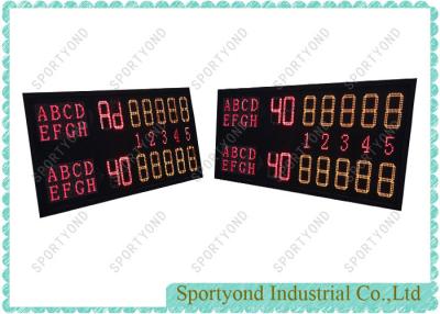 China Digital Electronic Tennis Scoreboard , Sports Player Scoreboard For Tennis Game for sale