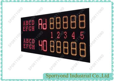 China Tennis Electronic Scoreboard with Wireless Control Box For Tennis Courts Scoreboards for sale