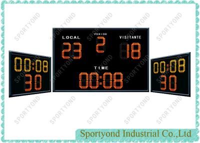 China Water Polo Courts Scoreboard with 2 Salves Shot Clocks And Play Timer for sale