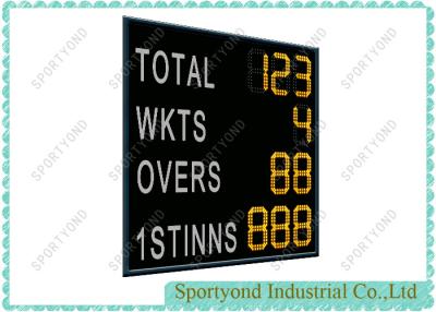 China LED Cricket Digital Scoreboard for Cricket Courts Score Boards for sale