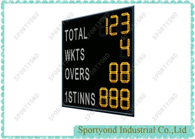 China LED Digital Electronic Cricket Scoreboard with Wireless Controller for sale