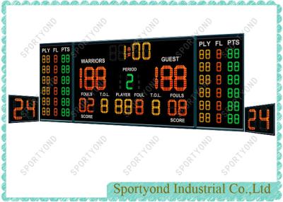 China Indoor Room Electronic Basketball Scoreboard with Shot Clocks Board for sale