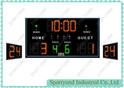 China Multisport Ball LED Basketball Scoreboard with 24 Seconds Clock for sale