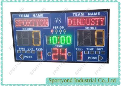 China LED Multisport Scoreboard for basketball,netball, wrestling, karate, volleyball en venta