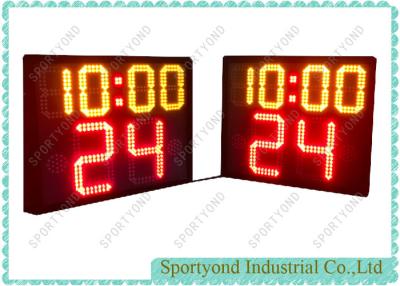 China LED Digital Electronic Basketball 24s Shot Clock With Game Period Time en venta