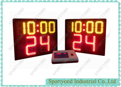 China Basketball Court Stand Electronic Basketball Shot Clock With Play Time for sale