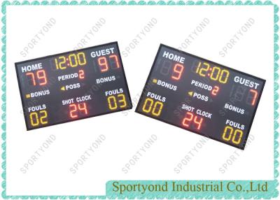 China LED Basketball Scoreboard For Sports Basketball Stands Scoring Board Display en venta