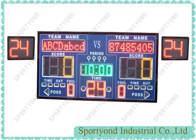 China Basketball Courts for LED Basketball Electronic Sport Scoreboard And 24 Shot Clock for sale