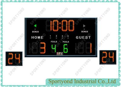 China Wireless Remote LED Digital Basketball Match Scoreboards Cards en venta