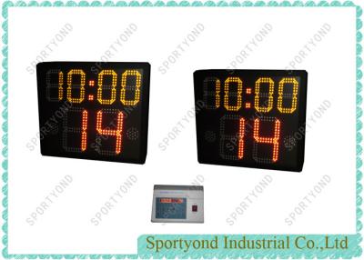 China Regulador electrónico del reloj de tiro del baloncesto del LED y de la radio del tiempo del juego en venta