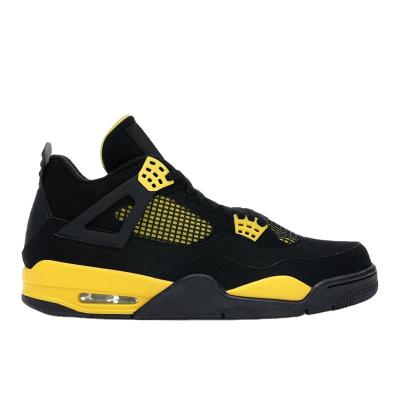 China 2022 Black Blue Outdoor Casual Sneakers Anti-skid Og 4 Towel Basketball Shoes aj 4 Little Trend Eminem for sale