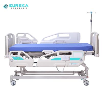 China Hospital EMB7 Clinic Treatment 7 Function Intensive Care ICU Patient Nursing Electric Medical Hospital Bed With CPR for sale