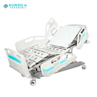 China Smart Hospital Rapid Medical Intensive Care System 9 Function ICU Delivery Electric Bed With CPR Function for sale