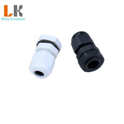 China Water-prooftesting IP68 PG7 Nylon Plastic Gland Electrical Wire Waterproof Cable Fix Seal for sale