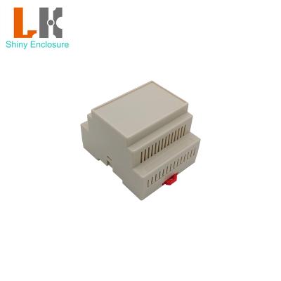 China Industrial Use 88*72*59mm Wall Mount Din Rail Rail Junction Electronic Equipment Plastic Enclosure Box for sale