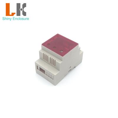 China Use 87*52*60mm Electric Din Rail Enclosure For Diy Electronic Plastic Housing Distribution Box for sale