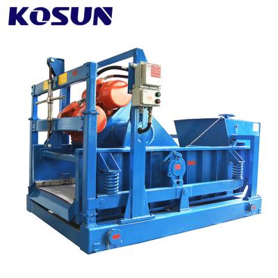 China AMD Angle Adjustment System KOSUN Customized Linear Mud Shale Shaker For Oil Field Solid Control System for sale