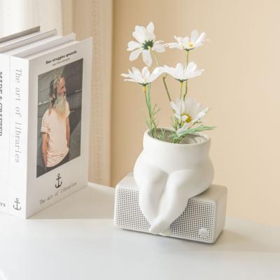 China Modern Nordic Worthless Creative Succulent Decor Flower Pot Container Flower Plant Vase Art Nordic Tabletop Ornamnet for sale