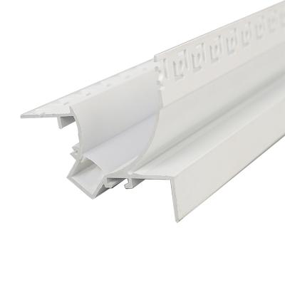 China Hot Selling Decorative Recessed Wall Washer Light Good Quality Lamp Aluminum Alloy Linear Profiles for sale