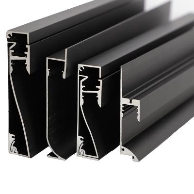 China 2022 Profile Lead Gypsum Edging Recessed Line Led Aluminum Profile For Architectural Linear Strip Lighting With PC Diffuser for sale