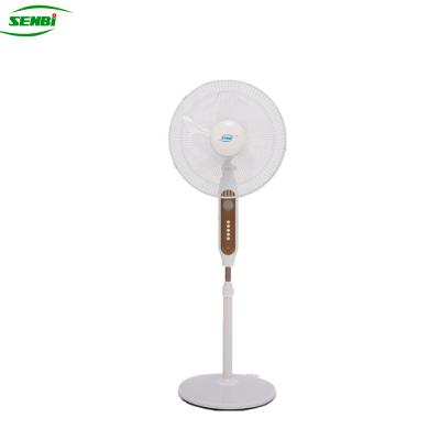 China Hotel usb camping other rechargeable mobile clip charger stand fans 16 inch 18 inch with led light for sale